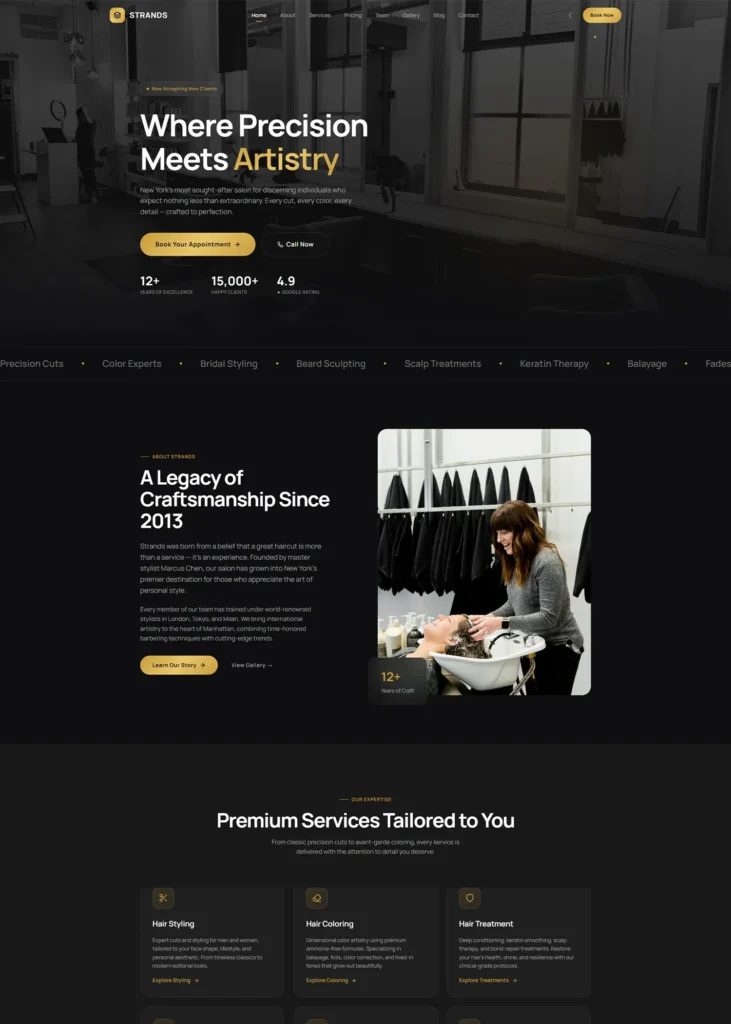 Click Salon Live Demo