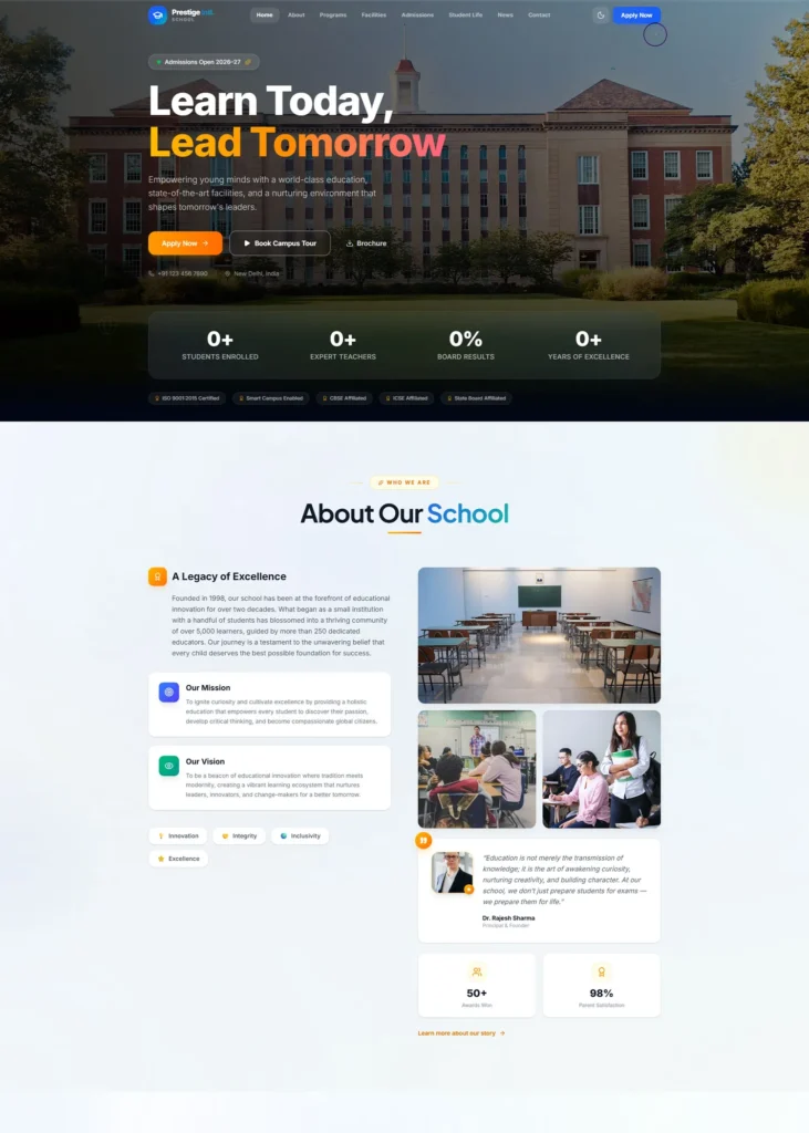 Click SchoolLive Demo
